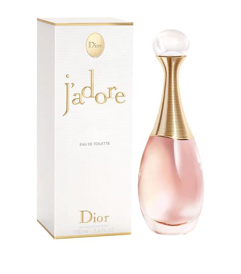 j'adore eau de toilette 100ml.